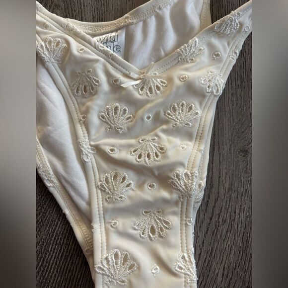 Wild fable front V waist  low rise ultra high leg  extra cheeky Vikini Bottoms - Picture 6 of 6